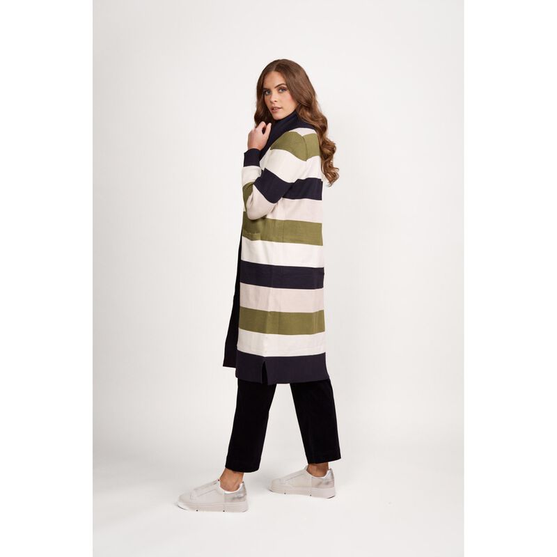 Vassalli Open Longline Cardi With Pockets image number 8